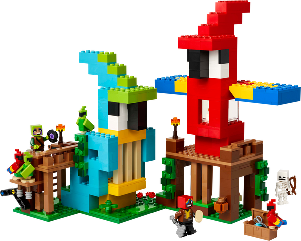 לגו Minecraft® - בתי התוכי (21282)