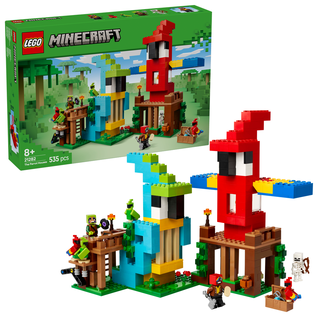לגו Minecraft® - בתי התוכי (21282)-1
