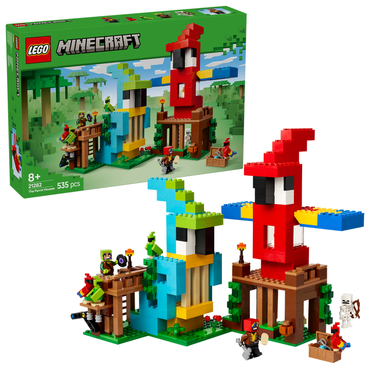 לגו Minecraft® - בתי התוכי (21282)-2