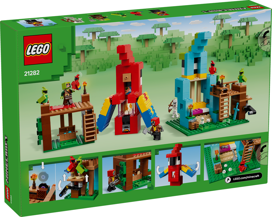 לגו Minecraft® - בתי התוכי (21282)-2