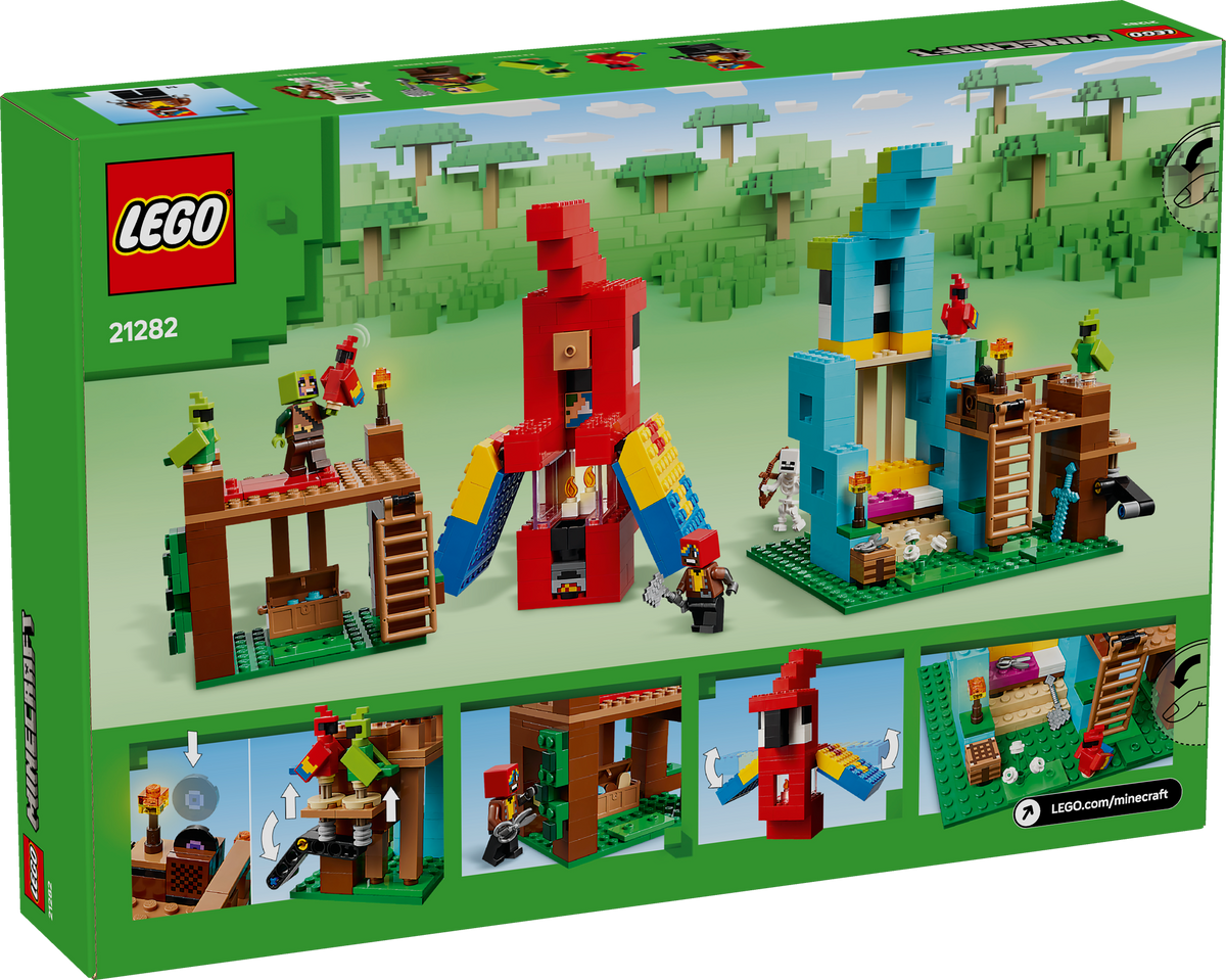 לגו Minecraft® - בתי התוכי (21282)-3