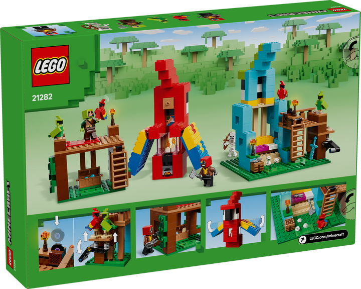 לגו Minecraft® - בתי התוכי (21282)-3
