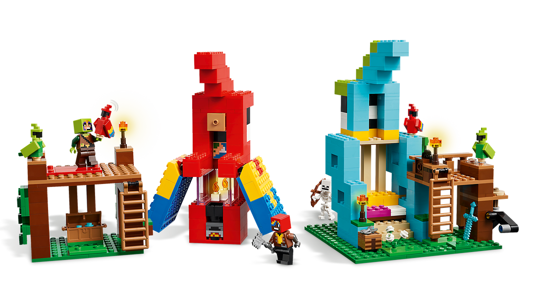 לגו Minecraft® - בתי התוכי (21282)-3