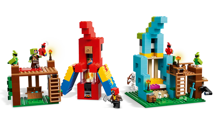 לגו Minecraft® - בתי התוכי (21282)-4