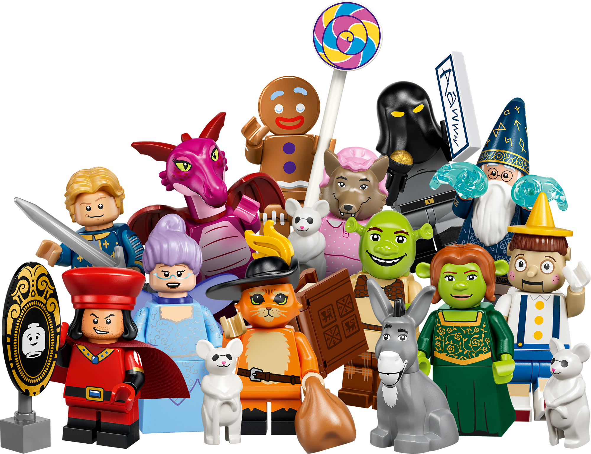 לגו Minifigures -  דמות מסדרת שרק (71053)-1