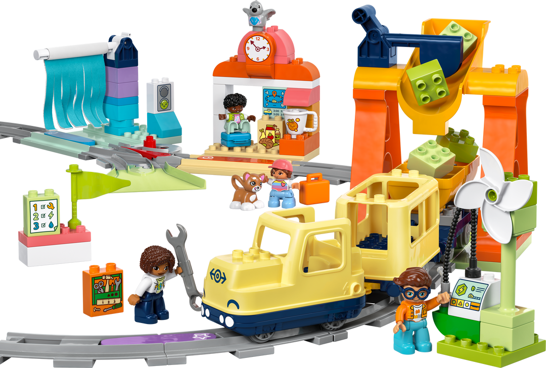 לגו DUPLO® - רכבת קהילתית אינטראקטיבית גדולה (10428)