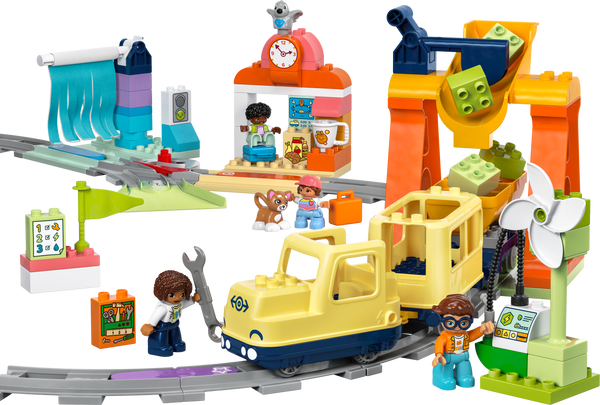 לגו DUPLO® - רכבת קהילתית אינטראקטיבית גדולה (10428)