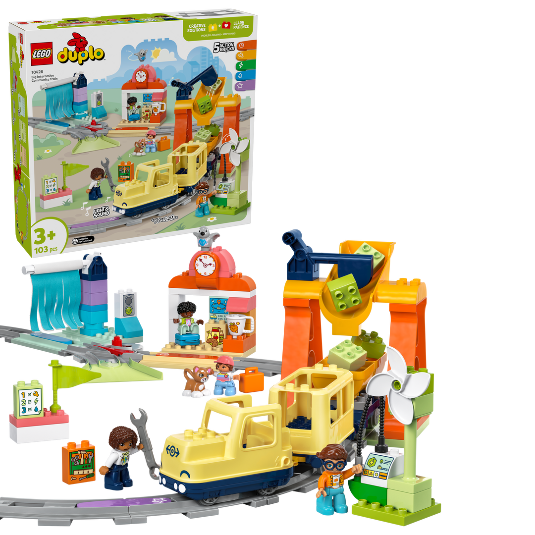לגו DUPLO® - רכבת קהילתית אינטראקטיבית גדולה (10428)-1