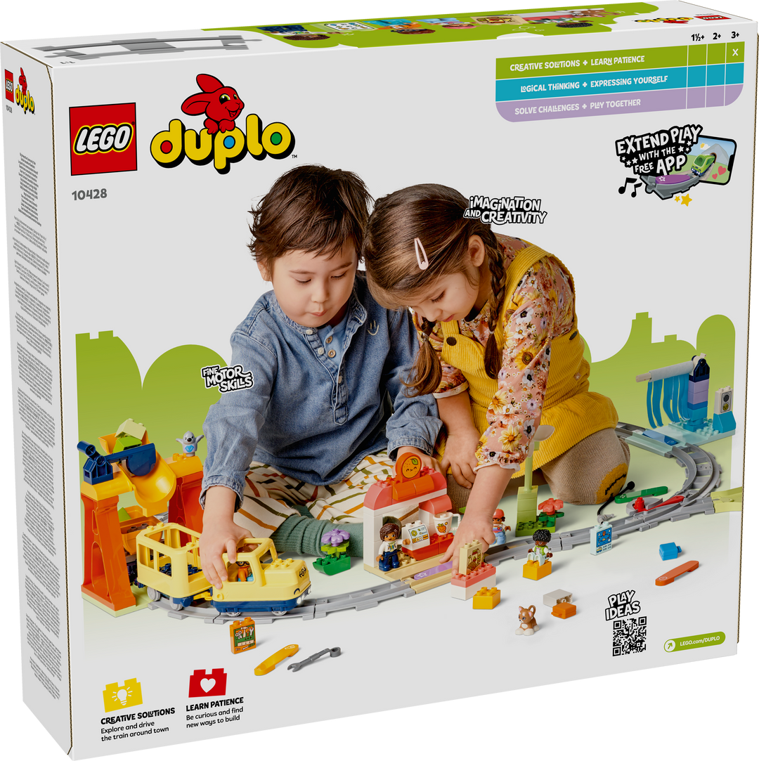 לגו DUPLO® - רכבת קהילתית אינטראקטיבית גדולה (10428)-2