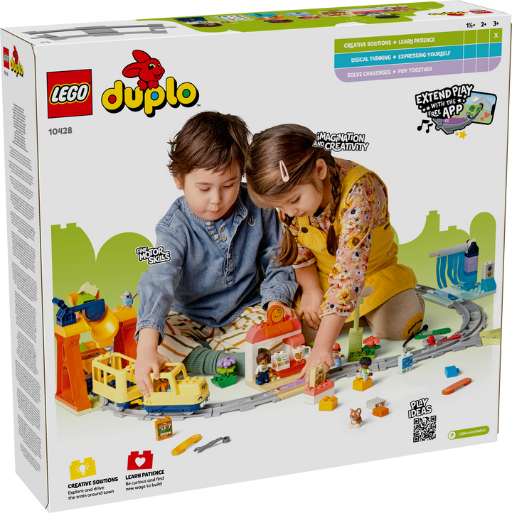 לגו DUPLO® - רכבת קהילתית אינטראקטיבית גדולה (10428)-3