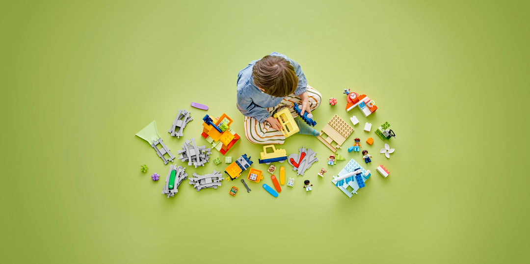 לגו DUPLO® - רכבת קהילתית אינטראקטיבית גדולה (10428)-4