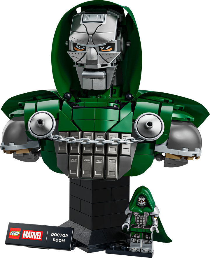 לגו Marvel - פסל ראש של דוקטור דום (76345)-1