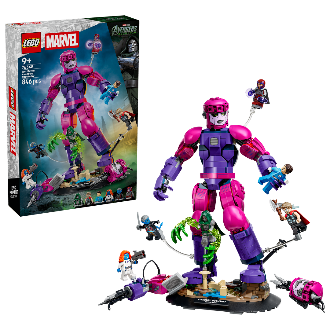 לגו | Marvel - קרב אֶפִּי: הנוקמים: יום הדין (76348)-1