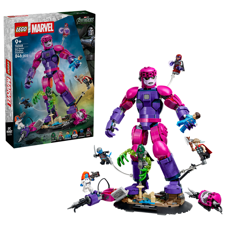 לגו | Marvel - קרב אֶפִּי: הנוקמים: יום הדין (76348)-2