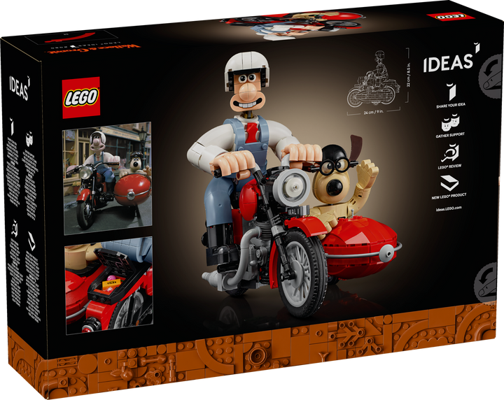 לגו Ideas - Wallace & Gromit (21371) 3-14