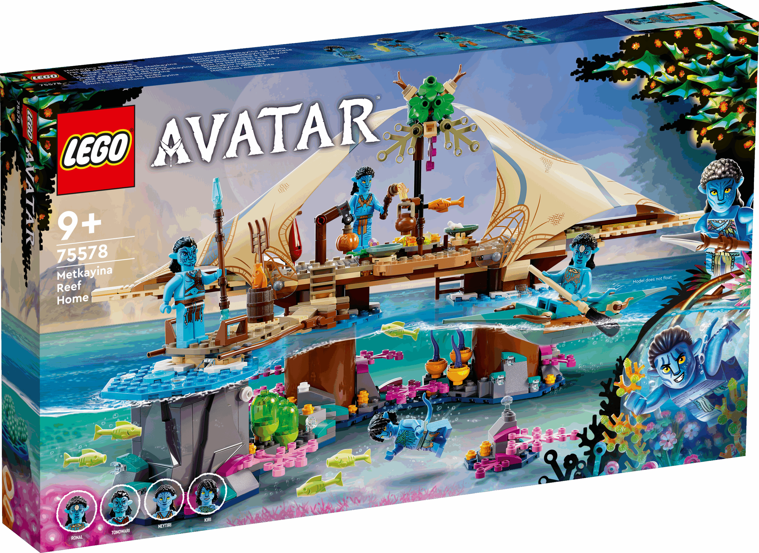 LEGO® Avatar בית האלמוגים של מֶטְקַיִינַה (75578)