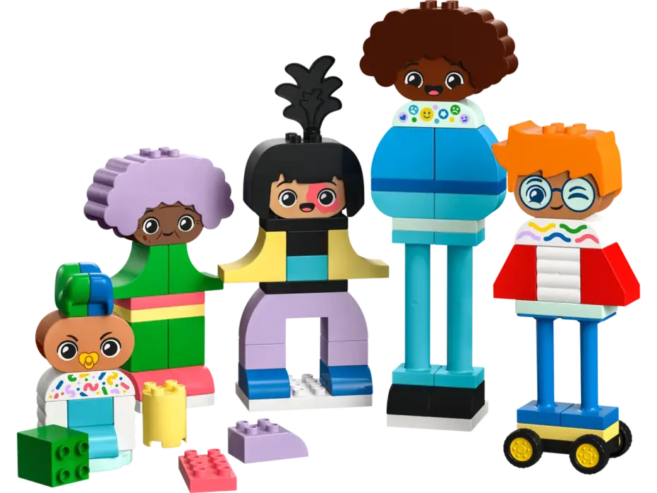 לגו DUPLO אנשים להרכבה עם רגשות גדולים (10423)