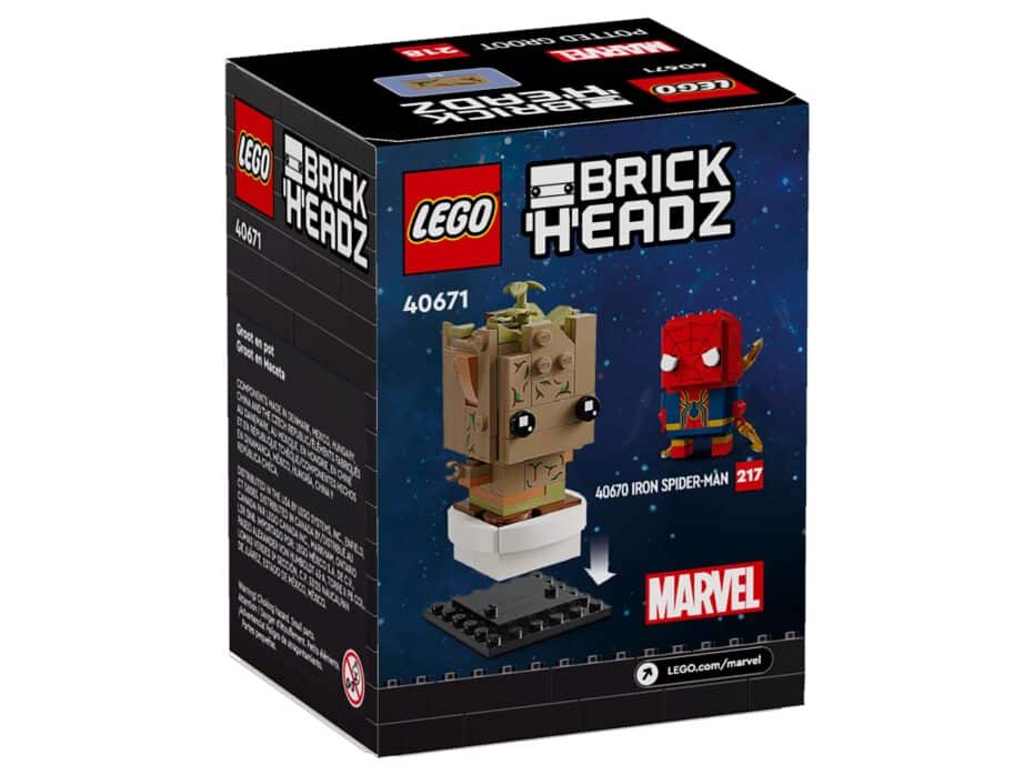 לגו BrickHeadz עציץ גרוט (40671)