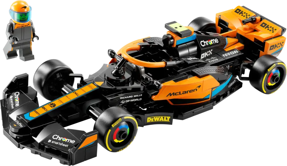 לגו Speed Champions מכונית מרוצים McLaren Formula 1 שנת 2023 (76919)