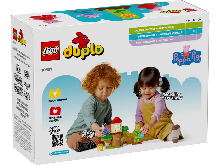 לגו DUPLO Peppa Pig הגן ובית העץ של פפה פיג (10431)