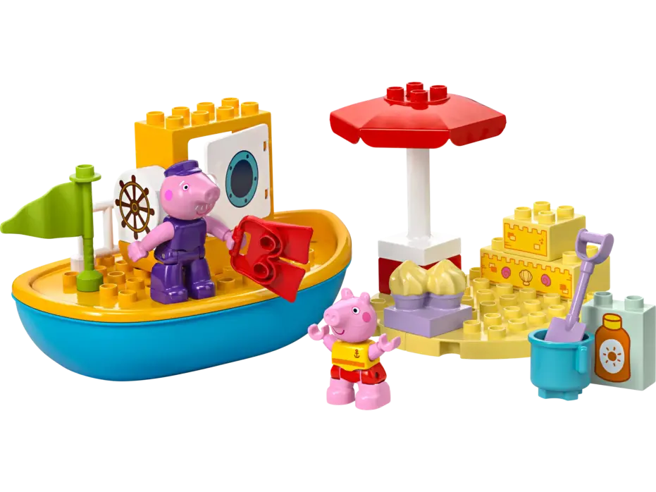 לגו DUPLO Peppa Pig שיט בסירה של פפה פיג (10432)