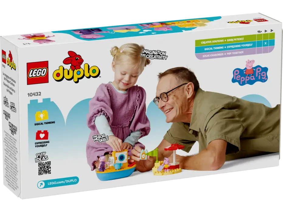 לגו DUPLO Peppa Pig שיט בסירה של פפה פיג (10432)