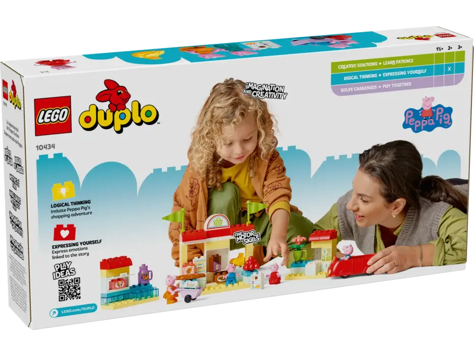 לגו DUPLO Peppa Pig הסופרמרקט של פפה פיג (10434)