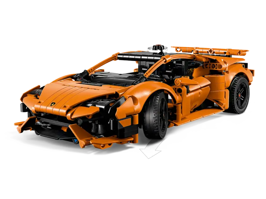 לגו Technic מכונית Lamborghini Huracán Tecnica כתומה (42196)