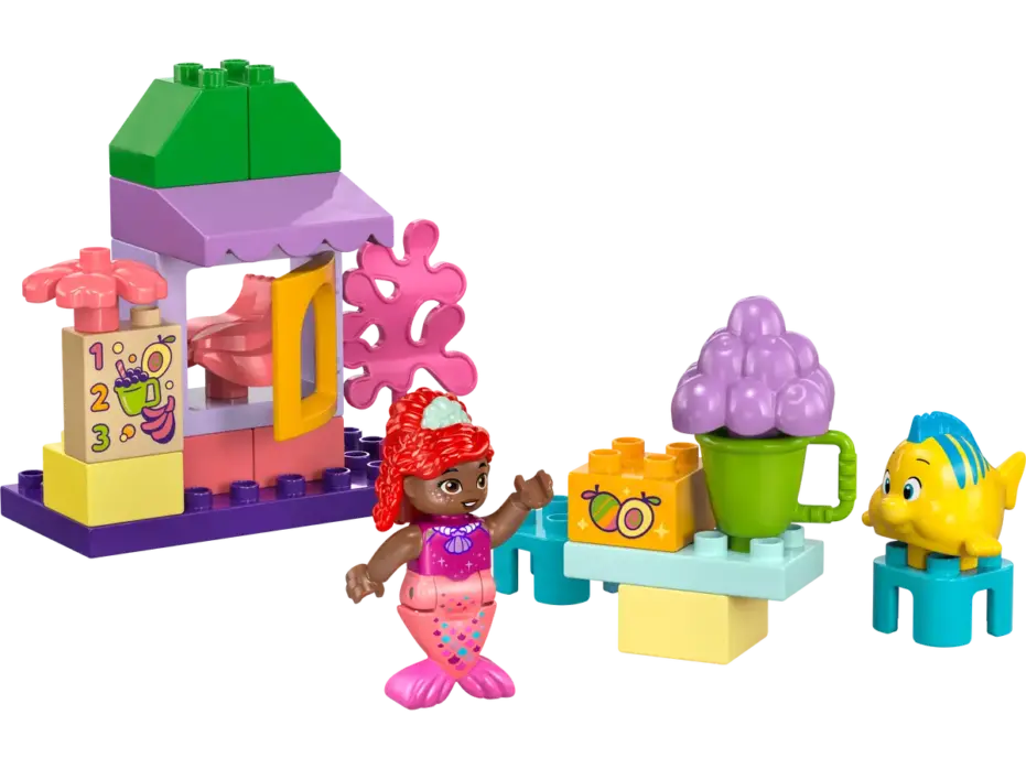 לגו ®DUPLO דוכן הקפה של אריאל ופלאונדר (10420)