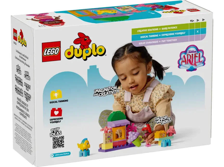 לגו ®DUPLO דוכן הקפה של אריאל ופלאונדר (10420)