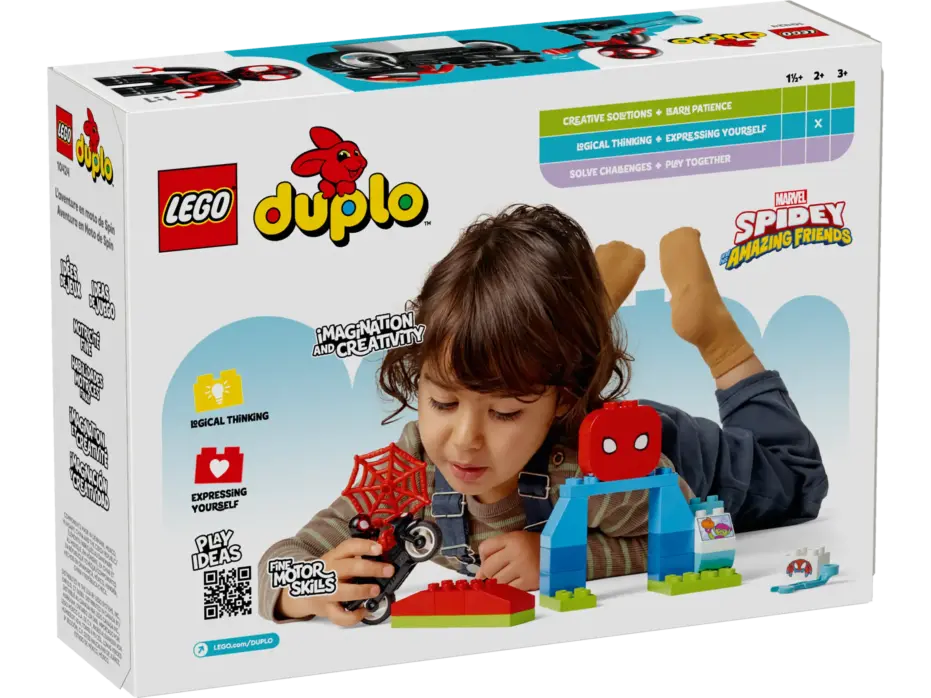 לגו ®DUPLO הרפתקת האופנוע של ספין (10424)