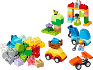 לגו ®DUPLO תיבת לבנים עם מכוניות ומשאיות (10439)