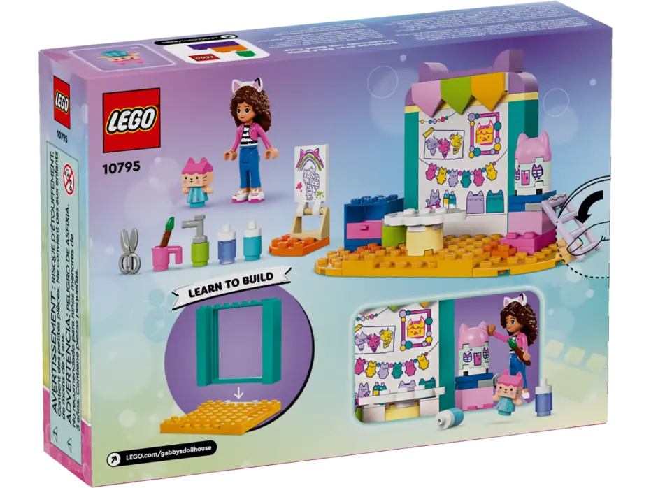 לגו Gabby's Dollhouse יצירה עם קופסונית (10795)