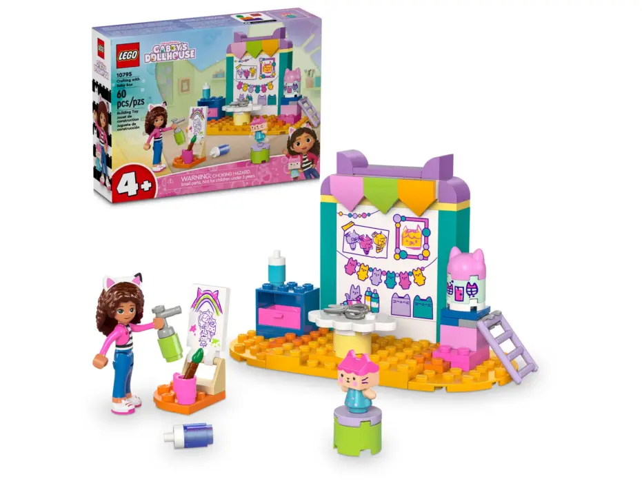 לגו Gabby's Dollhouse יצירה עם קופסונית (10795)