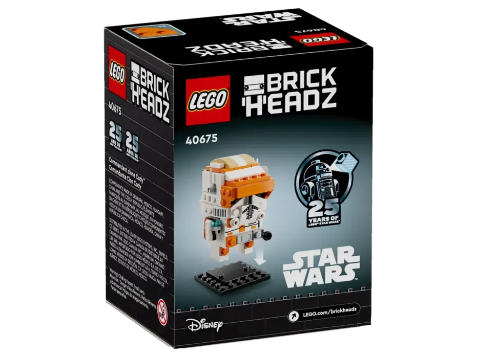 לגו BrickHeadz מפקד המשובטים קודי (40675)