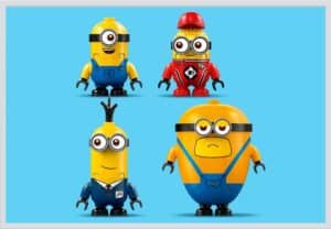 לגו Despicable Me המיניונים ומכונית בננה (75580)