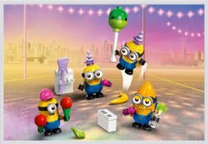 לגו Minions אוטובוס מסיבת המוזיקה של המיניונים (75581)