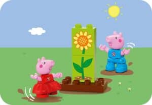 לגו ®DUPLO Peppa Pig הגן ובית העץ של פפה פיג (10431)