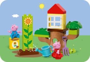 לגו ®DUPLO Peppa Pig הגן ובית העץ של פפה פיג (10431)