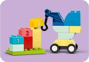 לגו ®DUPLO תיבת לבנים עם מכוניות ומשאיות (10439)