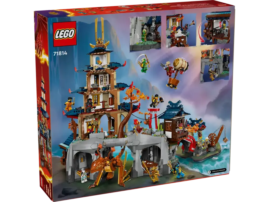 לגו Ninjago טורניר עיר מקדש (71814)