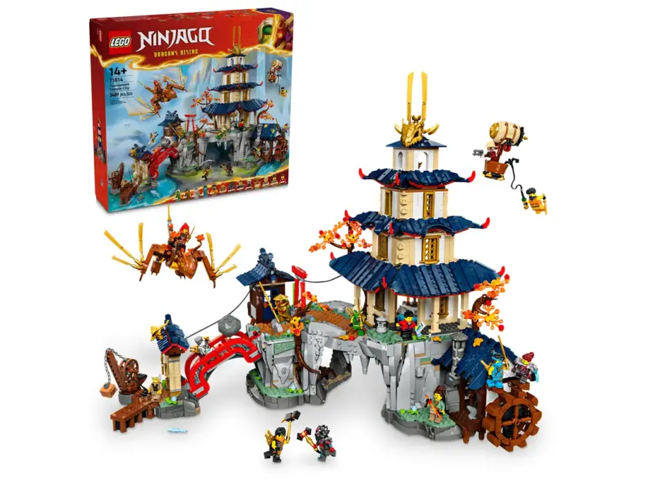 לגו Ninjago טורניר עיר מקדש (71814)