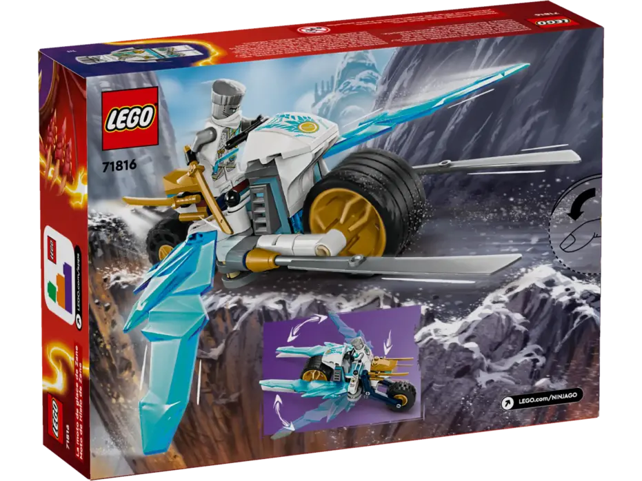 לגו Ninjago אופנוע הקרח של זאין (71816)