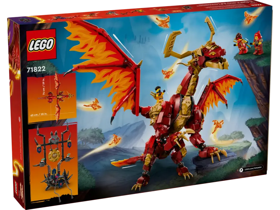 לגו Ninjago דרקון המקור של התנועה (71822)