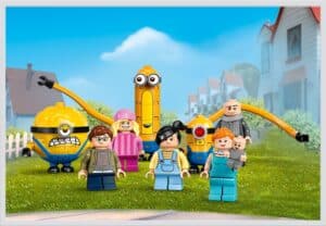 לגו Minions אחוזת המשפחה של גרו והמיניונים (75583)