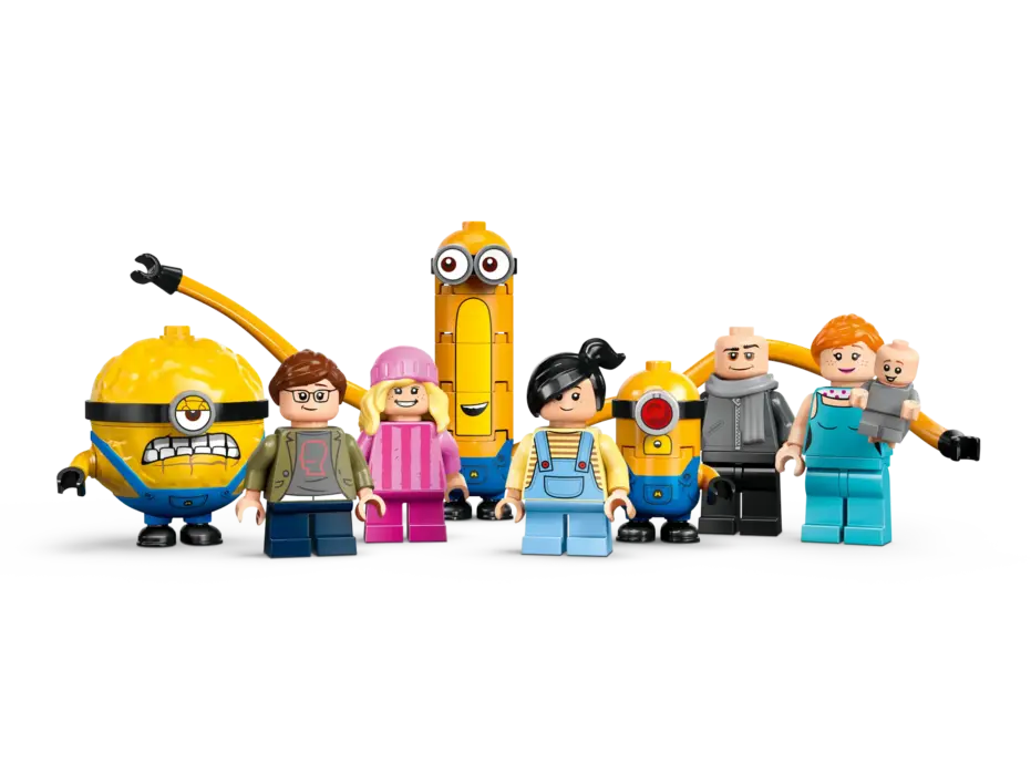 לגו Minions אחוזת המשפחה של גרו והמיניונים (75583)