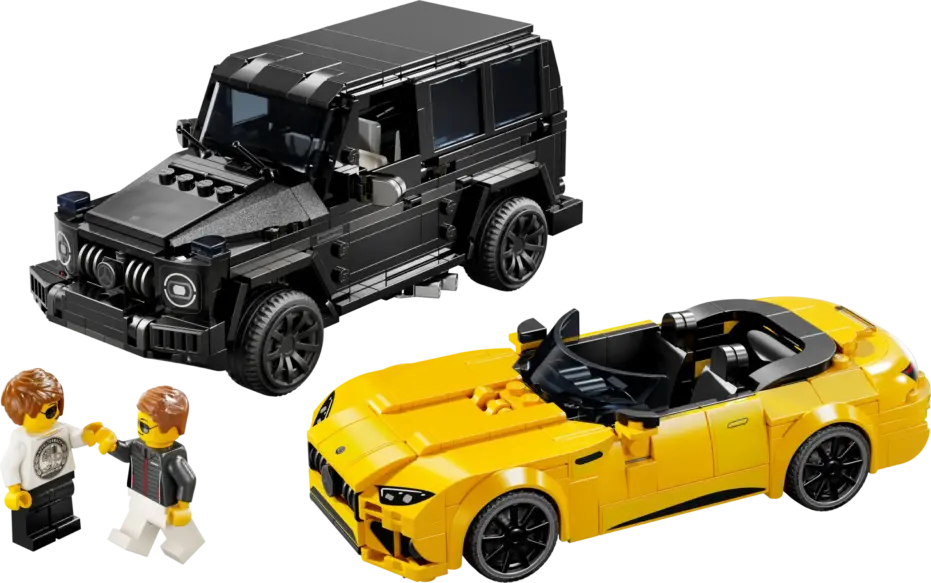 לגו Speed Champions Mercedes-AMG G 63 ו-Mercedes-AMG SL 63 (76924)