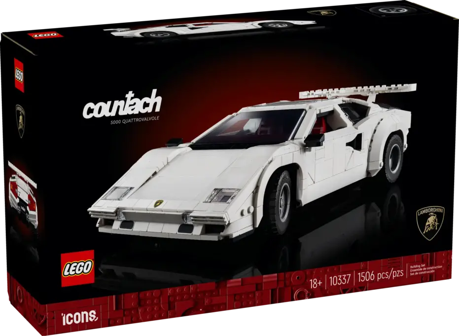 לגו Icons Lamborghini Countach 5000 Quattrovalvole (10337)