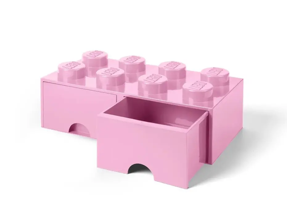 8-Stud Brick Drawer – Light Purple