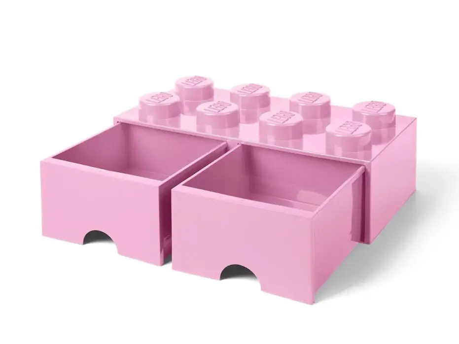 8-Stud Brick Drawer – Light Purple